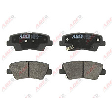 set placute frana disc TOYOTA AURIS NZE18 ZRE18 Producator ABE C20314ABE