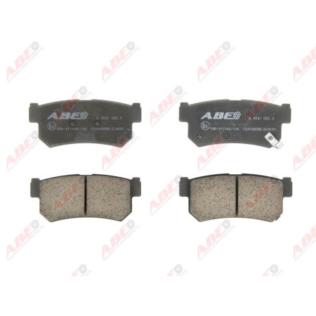 set placute frana disc SSANGYONG REXTON GAB Producator ABE C20008ABE