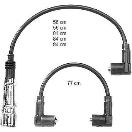 Set cablaj aprinder VW TRANSPORTER IV Autobus 70XB 70XC 7DB 7DW Producator BERU ZEF707