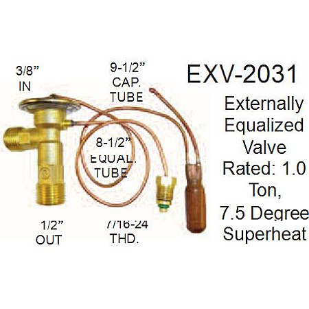 Supapa expansiune, clima Supapa de climatizare FORD SUNAIR EXV-2031