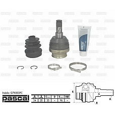 Set articulatie planetara OPEL ASTRA F kabriolet 53B Producator PASCAL G7X003PC