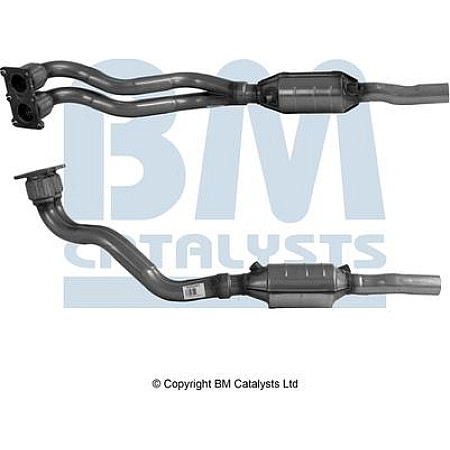 Catalizator EURO 4 AUDI A3 SEAT LEON TOLEDO II SKODA OCTAVIA I VW BORA BORA I GOLF IV VW NEW BEETLE (9C1, 1C1), Hatchback, 01.1998 - 11.2010 BM Catalysts BM90529H