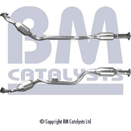 Catalizator EURO 3-EURO 4 MERCEDES S C215 S W220 4.3-5.0 10.98-03.06 MERCEDES-BENZ S-CLASS (W220), Sedan, 09.1998 - 08.2005 BM Catalysts BM90841H