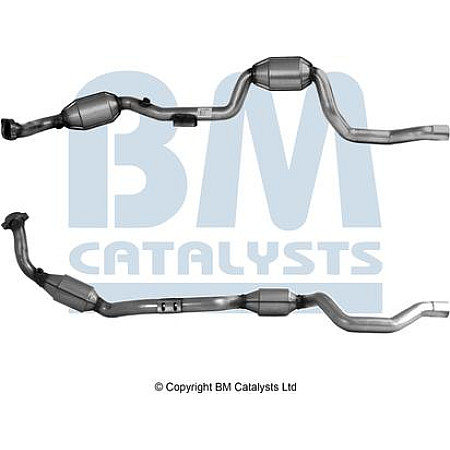 Catalizator EURO 3 MERCEDES M W163 3.2-3.7 02.98-06.05 MERCEDES-BENZ M-CLASS (W163), Crossover, 02.1998 - 07.2005 BM Catalysts BM90859H