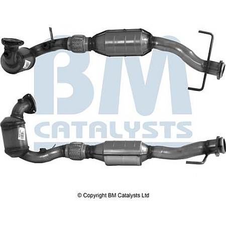Catalizator EURO 3 SAAB 9-5 2.0-2.3 09.97-12.09 SAAB 9-5 (YS3E), Sedan, 09.1997 - 12.2009 BM Catalysts BM90818H