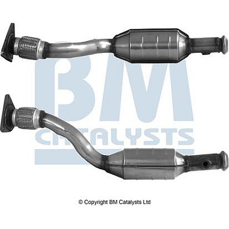 Catalizator EURO 4 RENAULT CLIO II KANGOO KANGOO EXPRESS 1.4-1.6 09.98- RENAULT CLIO II (BB_, CB_), Hatchback, 03.1998 - BM Catalysts BM90812H