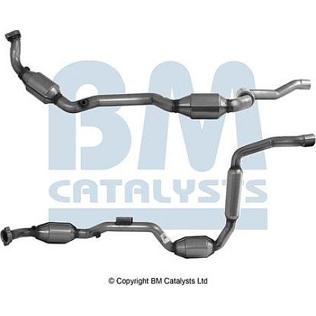 Catalizator EURO 3 MERCEDES M W163 3.2-3.7 02.98-06.05 MERCEDES-BENZ M-CLASS (W163), Crossover, 02.1998 - 07.2005 BM Catalysts BM90791H
