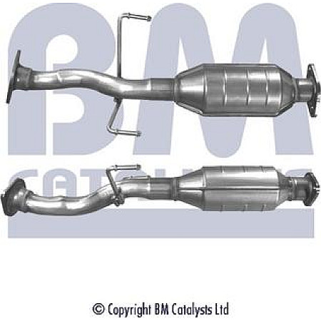 Catalizator EURO 2 MAZDA 626 V PREMACY 1.9-2.0 05.97-03.05 MAZDA 626 V (GF), Sedan, 05.1997 - 12.2002 BM Catalysts BM90798H