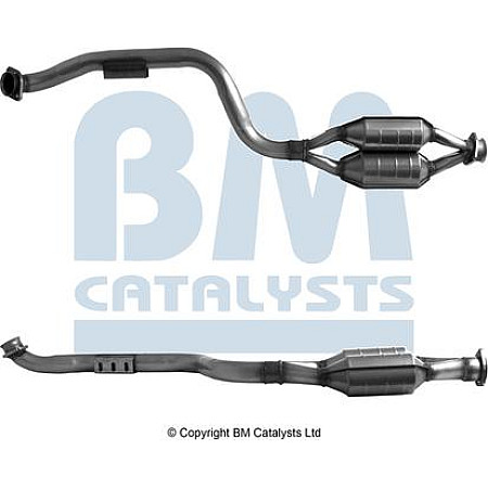 Catalizator EURO 2 MERCEDES SLK R170 2.0-2.3 09.96-03.00 MERCEDES-BENZ SLK (R170), Sabrioleta, 04.1996 - 04.2004 BM Catalysts BM90741H