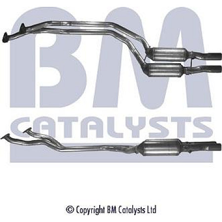 Catalizator EURO 3 BMW 5 E39 2.0-2.5-2.8 09.95-06.03 BMW 5 Touring IV (E39), Turism, 09.1996 - 06.2004 BM Catalysts BM90716H