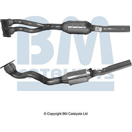 Catalizator EURO 4 AUDI A3 SEAT LEON TOLEDO II SKODA OCTAVIA I VW BORA BORA I GOLF IV VW GOLF IV Variant (1J5), Turism, 05.1999 - 06.2006 BM Catalysts BM90734H