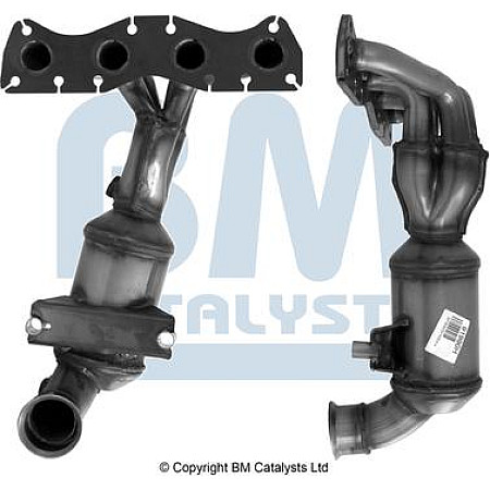 Catalizator EURO 5 CITROEN BERLINGO MULTISPACE BERLINGO-MINIVAN C3 II C3 PICASSO C4 GR PEUGEOT PARTNER TEPEE (G*NFU*), Dubita, 04.2008 - BM Catalysts BM91990H