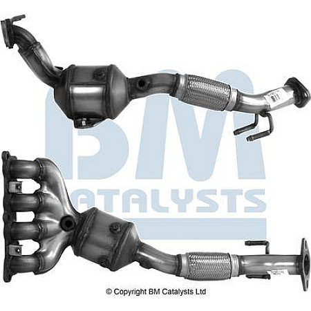 Catalizator EURO 6 FORD C-MAX II FOCUS III 1.6 07.10- FORD FOCUS III (BM), Sedan, 07.2010 - BM Catalysts BM91931H