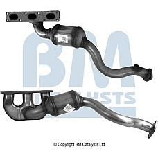 Catalizator EURO 3 BMW 5 E39 5 E60 5 E61 7 E65 E66 E67 X5 E53 2.2-2.5-3.0 04.00-12.10 BMW 5 - IV (E39), Sedan, 09.1995 - 07.2003 BM Catalysts BM91455H