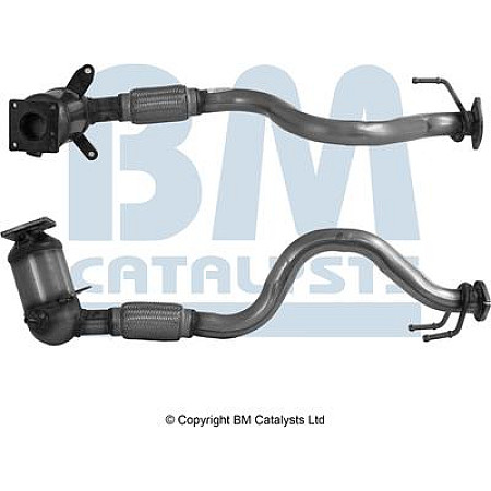 Catalizator EURO 4 AUDI A3 VW GOLF V TOURAN 1.4-1.6 02.03-07.08 VW TOURAN (1T1, 1T2), Dubita, 02.2003 - 05.2010 BM Catalysts BM91519H