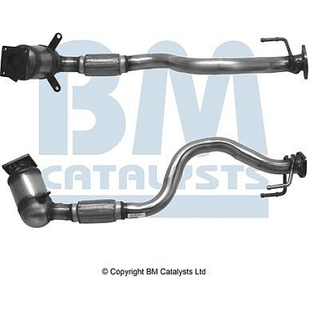 Catalizator EURO 4 AUDI A3 SKODA OCTAVIA I OCTAVIA II VW EOS GOLF PLUS V GOLF V JETTA VW TOURAN (1T1, 1T2), Dubita, 02.2003 - 05.2010 BM Catalysts BM91518H