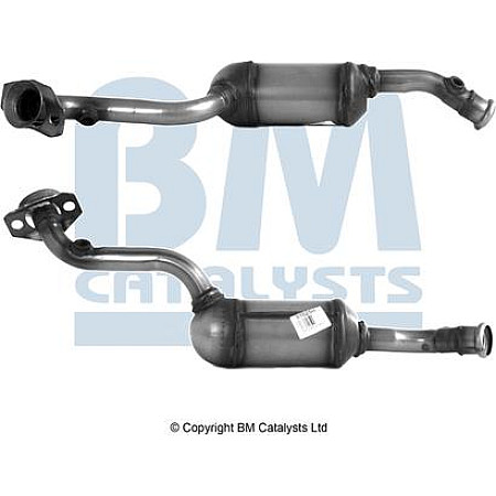 Catalizator EURO 4 RENAULT TWINGO I 1.2 05.96-06.07 RENAULT TWINGO I (C06_), Hatchback, 03.1993 - 10.2012 BM Catalysts BM91625H