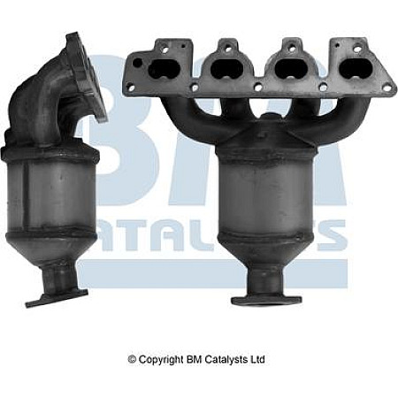 Catalizator EURO 4 OPEL ASTRA G ASTRA G CLASSIC CORSA C MERIVA A VECTRA B ZAFIRA A 1.4 OPEL VECTRA B (J96), Sedan, 09.1995 - 07.2004 BM Catalysts BM91020H