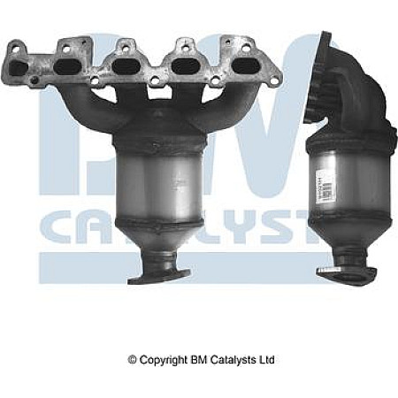 Catalizator EURO 4 OPEL ASTRA G ASTRA H ASTRA H GTC CORSA C MERIVA A SIGNUM TIGRA VECT OPEL ASTRA G (T98), Hatchback, 02.1998 - 12.2009 BM Catalysts BM91021H