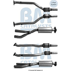 Catalizator EURO 4 fits. LEXUS IS II 2.5 08.05-03.13 BM Catalysts BM91806H