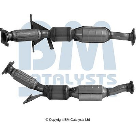 Catalizator EURO 4 VOLVO S60 I S80 I V70 II 2.4 01.99-04.10 VOLVO S80 I (184), Sedan, 05.1998 - 02.2008 BM Catalysts BM91399H