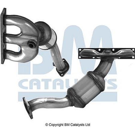 Catalizator EURO 3 BMW 5 E39 5 E60 5 E61 7 E65 E66 E67 X5 E53 2.2-2.5-3.0 04.00-12.10 BMW 5 Touring IV (E39), Turism, 09.1996 - 06.2004 BM Catalysts BM91351H