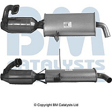 Catalizator EURO 4 SMART CABRIO CITY-COUPE FORTWO 0.6-0.7 07.98-01.07 SMART CABRIO (450), Sabrioleta, 03.2000 - 01.2004 BM Catalysts BM91364H