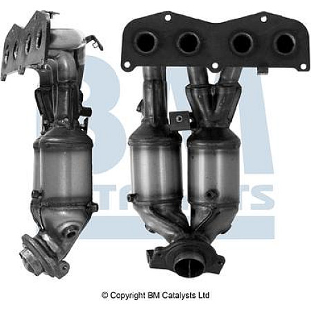 Catalizator EURO 4 TOYOTA AVENSIS AVENSIS VERSO RAV 4 II 2.0-2.4 05.00-11.09 TOYOTA AVENSIS II (_T25_), Turism, 04.2003 - 11.2008 BM Catalysts BM91303H