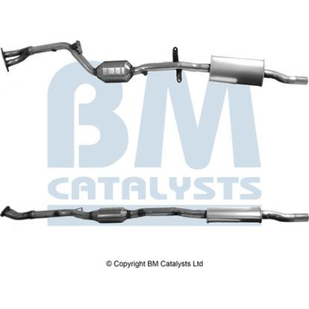 Catalizator BMW 3 Touring IV (E46), Turism, 06.1999 - 07.2005 BM Catalysts BM91202H