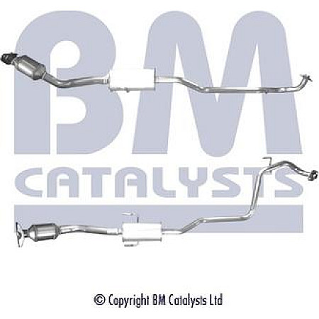 Catalizator EURO 6 TOYOTA YARIS YARIS-HATCHBACK 1.5H 03.12- TOYOTA YARIS III (_P13_), Hatchback, 12.2010 - BM Catalysts BM92090H
