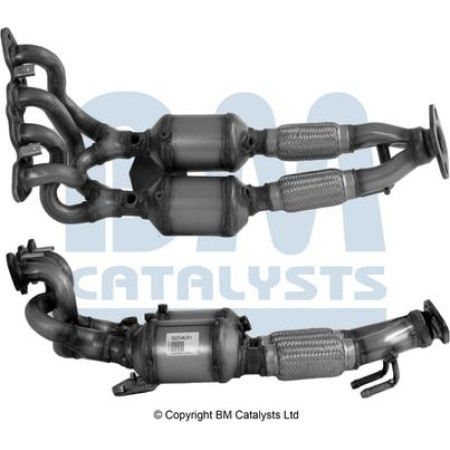 Catalizator FORD C-MAX II (DXA/CB7, DXA/CEU), Dubita, 04.2010 - BM Catalysts BM92040H