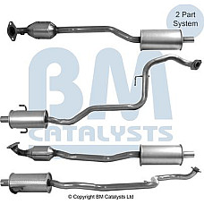 Catalizator EURO 6 TOYOTA YARIS YARIS-HATCHBACK 1.3-1.33 11.08- BM Catalysts BM92866H