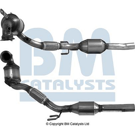Catalizator EURO 6 AUDI Q2 SEAT ATECA SKODA KODIAQ SUPERB III VW PASSAT B8 TAOS TIGUAN 1.4 11.1 BM Catalysts BM92374H