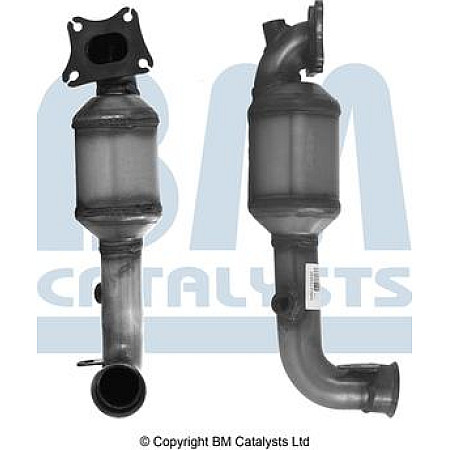 Catalizator EURO 6 DS DS 3 CITROEN C-ELYSEE C1 II C3 AIRCROSS II C3 II C3 III C4 CACTU PEUGEOT 208 I (CA_, CC_), Hatchback, 03.2012 - BM Catalysts BM92266H