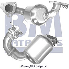 Catalizator EURO 4 RENAULT ESPACE IV GRAND SCENIC II LAGUNA LAGUNA II LAGUNA III MEGAN RENAULT ESPACE IV (JK0/1_), Dubita, 11.2002 - BM Catalysts BM80527H