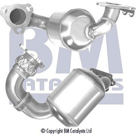 Catalizator EURO 4 RENAULT ESPACE IV GRAND SCENIC II LAGUNA LAGUNA II LAGUNA III MEGAN RENAULT SCENIC II (JM0/1_), Dubita, 06.2003 - 07.2010 BM Catalysts BM80527H