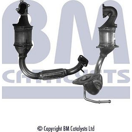 Catalizator EURO 4 FORD FIESTA V FUSION 1.4D 11.01-12.12 FORD FIESTA V (JH_, JD_), Hatchback, 11.2001 - 12.2014 BM Catalysts BM80240H