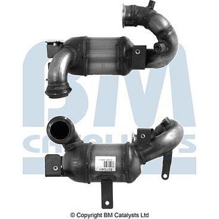 Catalizator EURO 4 CITROEN C5 II C5 III PEUGEOT 407 2.0D 05.04- CITROEN C5 II (RC_), Hatchback, 08.2004 - BM Catalysts BM80754H