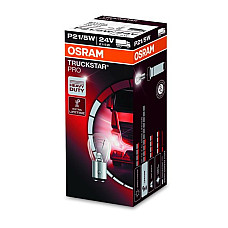 Bec, semnalizator Light bulb Cardboard 10pcs P21/5W 24V 5/21W BAY15D up to 100% greater brightness up to 2x longer life Truckstar Pro Plus 100% OSRAM OSR7537 TSP K10SZT