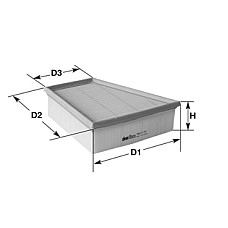 Filtru aer SKODA ROOMSTER Praktik 5J MAGNETI MARELLI 152071758645
