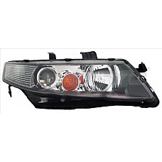 Far Lampa frontala Dreapta 2*H1 electric fara motoras culoare insert: negru/cromat culoare semnalizator: portocaliu HONDA ACCORD VII -09.05 TYC TYC 20-0447-05-2
