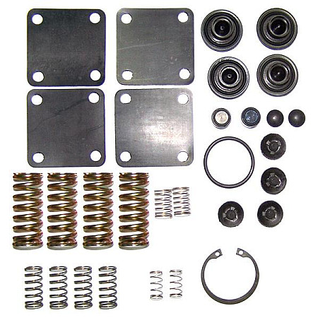 Set reparatie, supapa frana - frana de serviciu Kit de reparare a valvelor patru circuite WABCO potriveste: 934 702 xxx x WACH-MOT WT/WSK.51