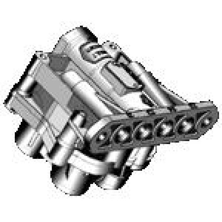 Supapa protectie multicircuit Supapa cu mai multe sisteme patru circuite RVI C G KERAX MAGNUM MAJOR MIDLINER MIDLUM PREMIUM R 10.80- KNORR AE 4605