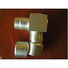 Sortiment, reparatii coducte clima Conector unghiular pentru conductor din aluminiu 16mm 2 buc in pachetul DORMAN DOR800-694