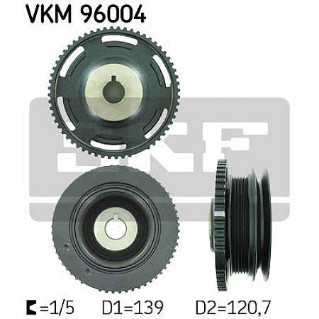 Fulie curea arbore cotit DAEWOO LANOS sedan KLAT Producator SKF VKM 96004