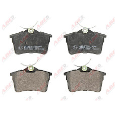 set placute frana disc PEUGEOT PARTNER Tepee Producator ABE C2C014ABE