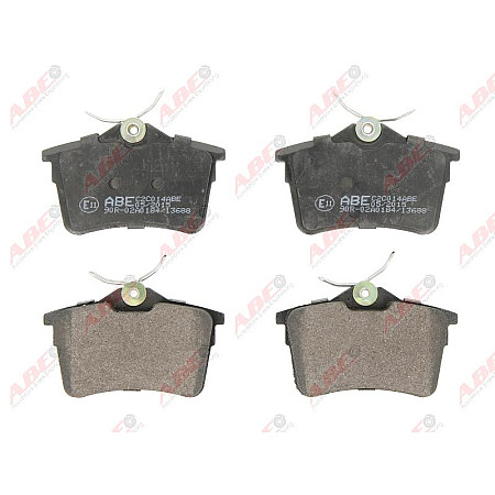 set placute frana disc PEUGEOT PARTNER Tepee Producator ABE C2C014ABE