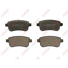set placute frana disc RENAULT MEGANE CC EZ0/1 Producator ABE C2R013ABE