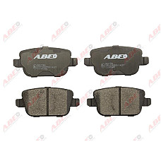 set placute frana disc Producator ABE C2I003ABE
