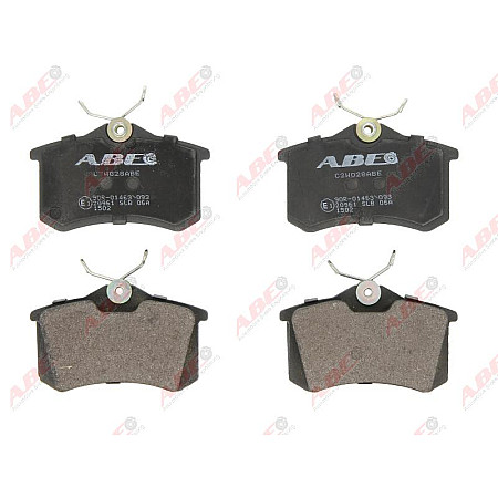 set placute frana disc PEUGEOT 806 221 Producator ABE C2W028ABE